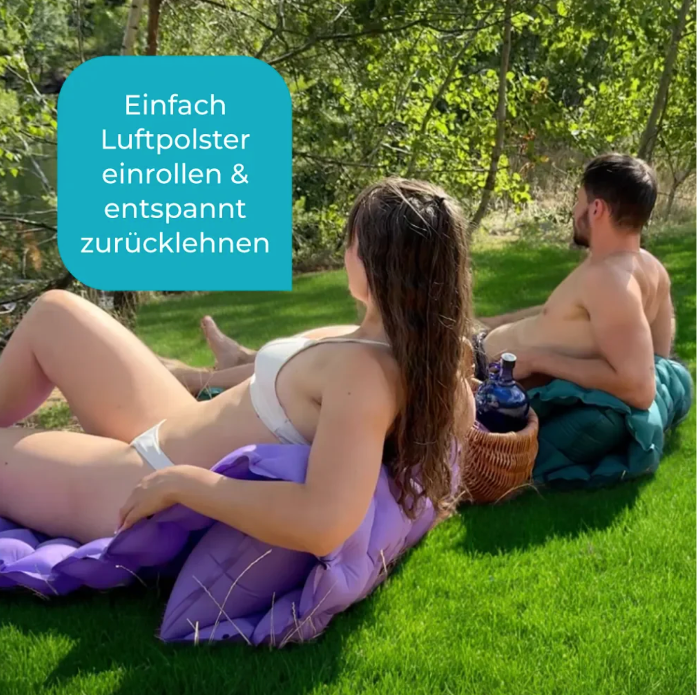 Komfortable Camping Isomatte